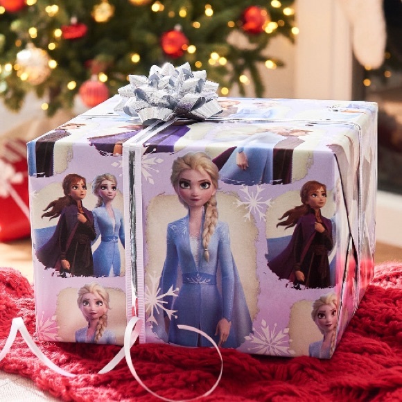 DISNEY FROZEN CHRISTMAS GIFT WRAP - Picture 2 of 12